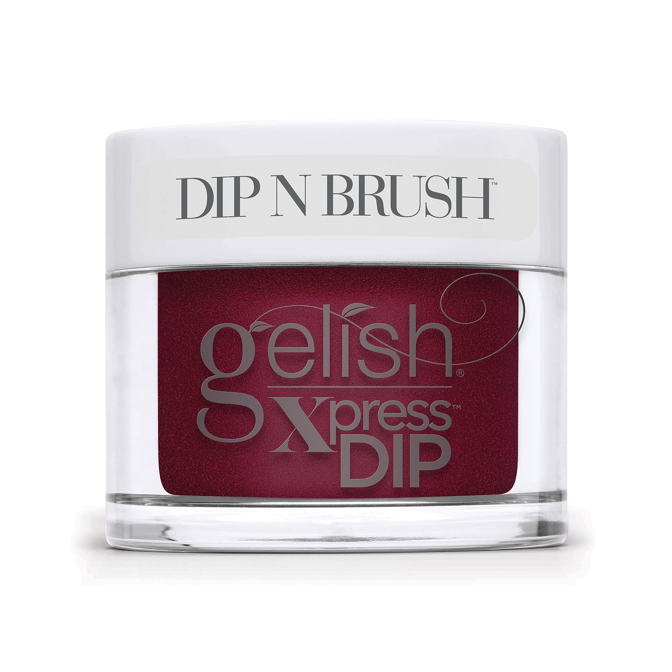 Enhanced Gelish on My Wish List Collection Xpress Dip N Brush Powder - Reddy to Jingle 1.5 oz Exclusive